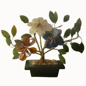 Gemstone Flower Bonsai Tree - Multicolor